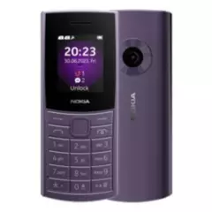 NOKIA - Celular Nokia 110 4G 48MB 4MB Arctic Purple/Morado