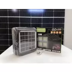 GENERICO - Reflector Solar 4 Modos De Luz 200w Panel Desplegable 5v 3w