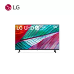 LG - Televisor LG 50 UHD 4K Procesador IA α5 Smart TV Control de brillo AI Alerta deportes