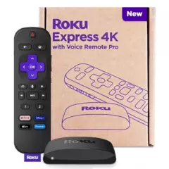 ROKU - Roku Express 4K TV Gratis Y En Vivo Dispositivo Streaming Versión Pro