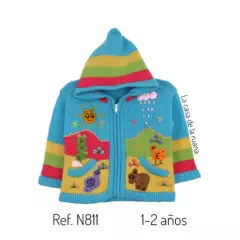 GENERICO - Saco suéter tejido para niños