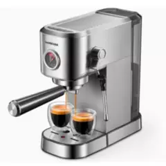 IHOME - Maquina cafetera Espresso capuccino latte  bomba italiana 15 bares