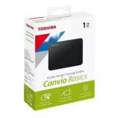 TOSHIBA - DISCO DURO EXTERNO CANVIO BASICS HDD 1TB TOSHIBA