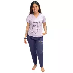 GENERICO - Pijama para Mujer en Pantalon