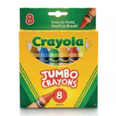 CRAYOLA - Crayola Crayones Jumbo X 8 Colores