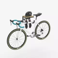 INDUHOGAR - Soporte para bicicleta de pared marca induhogar
