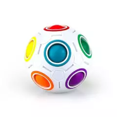 RAINBOW - Pelota Arco Iris Fútbol Cubo Rubik Juego Mental