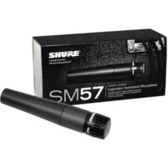 SHURE - Microfono Shure Sm57 Instrumental Alámbrico Con Estuche
