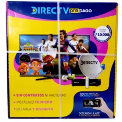 DIRECTV - Kit de Televisión Satelital HD DirecTV Prepago