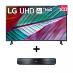 LG - Combo Tv LG 43 UHD 4K Smart Tv + Barra de Sonido MERTEC