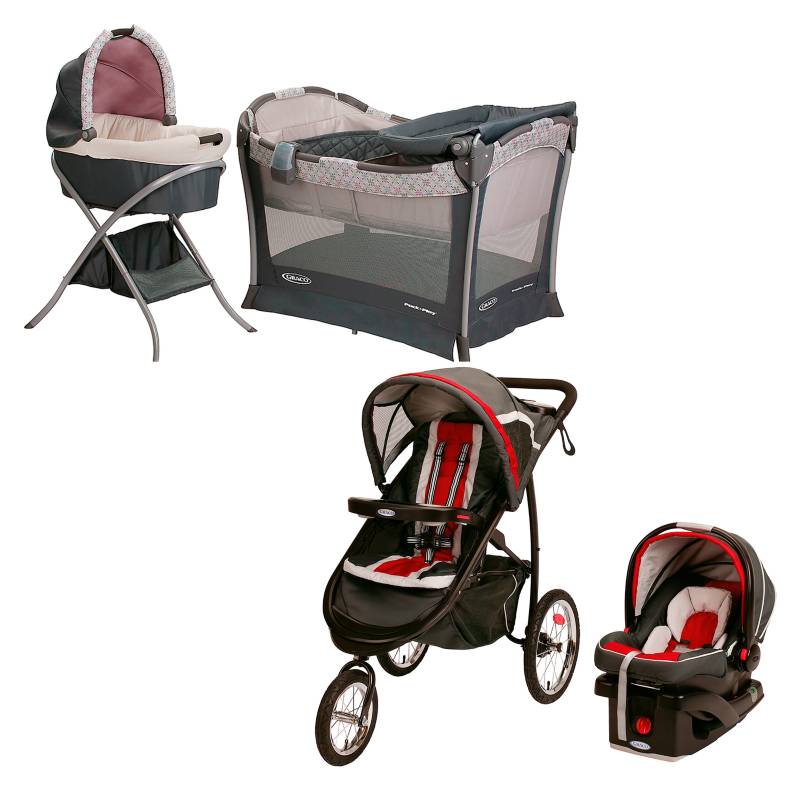 Graco - Combo Travel System Chili+Cuna Corral Fifer