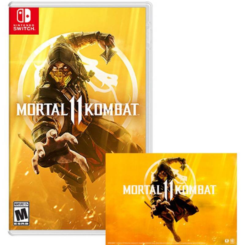 NINTENDO - Mortal kombat 11 nintendo switch + poster