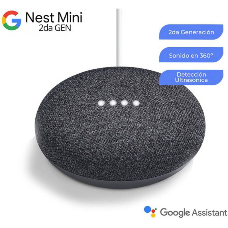 Altavoz Inteligente con Google Assistant Google Nest Mini Gris