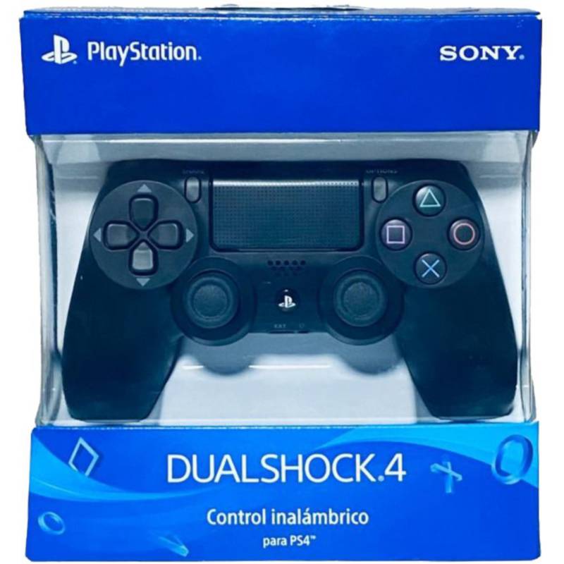 Mando inalámbrico Sony PlayStation 4 Dualshock 4, negro (nuevo)