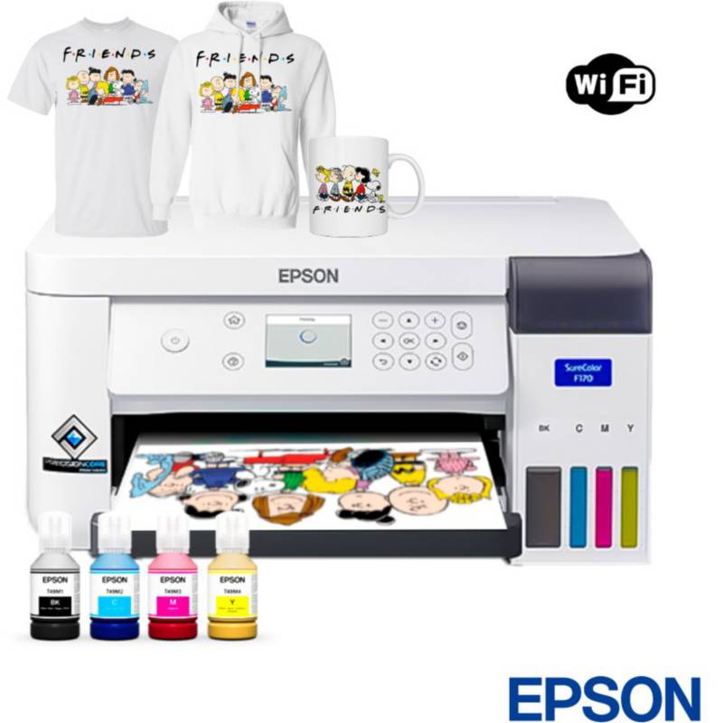 Impresora Epson F170 de Sublimacion tinta continua A4 SureColor EPSON