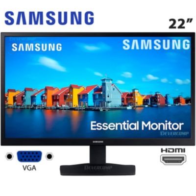 Monitor Samsung LS24R350FZNXZA 24 LED FHD IPS/HDMI 75hz 5ms - Mesajil
