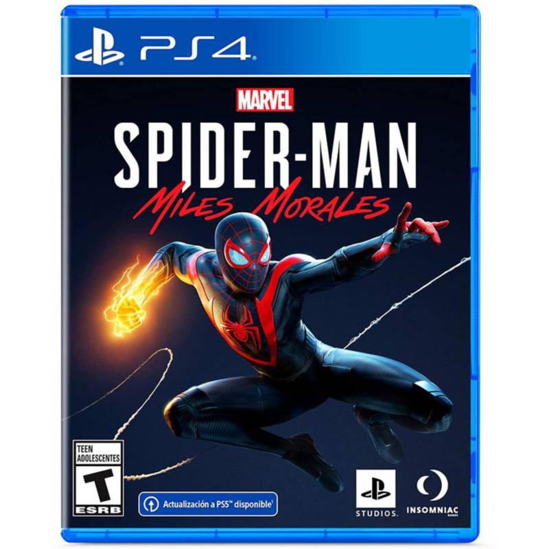 SONY - Spiderman miles morales playstation 4 - ps5