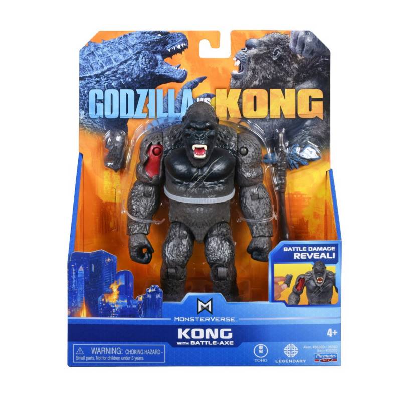 Godzilla vs King Kong - Kong 16cm con Battle Axe PLAYMATES TOYS