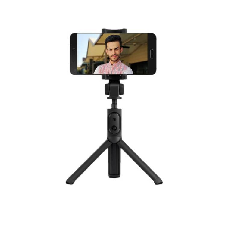 Palo Stick Selfie Celular Gopro Bluetooth Aluminio Tripode Color Negro