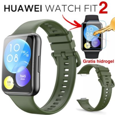Correa Compatible Con Huawei Watch Fit 2 Verde GENERICO