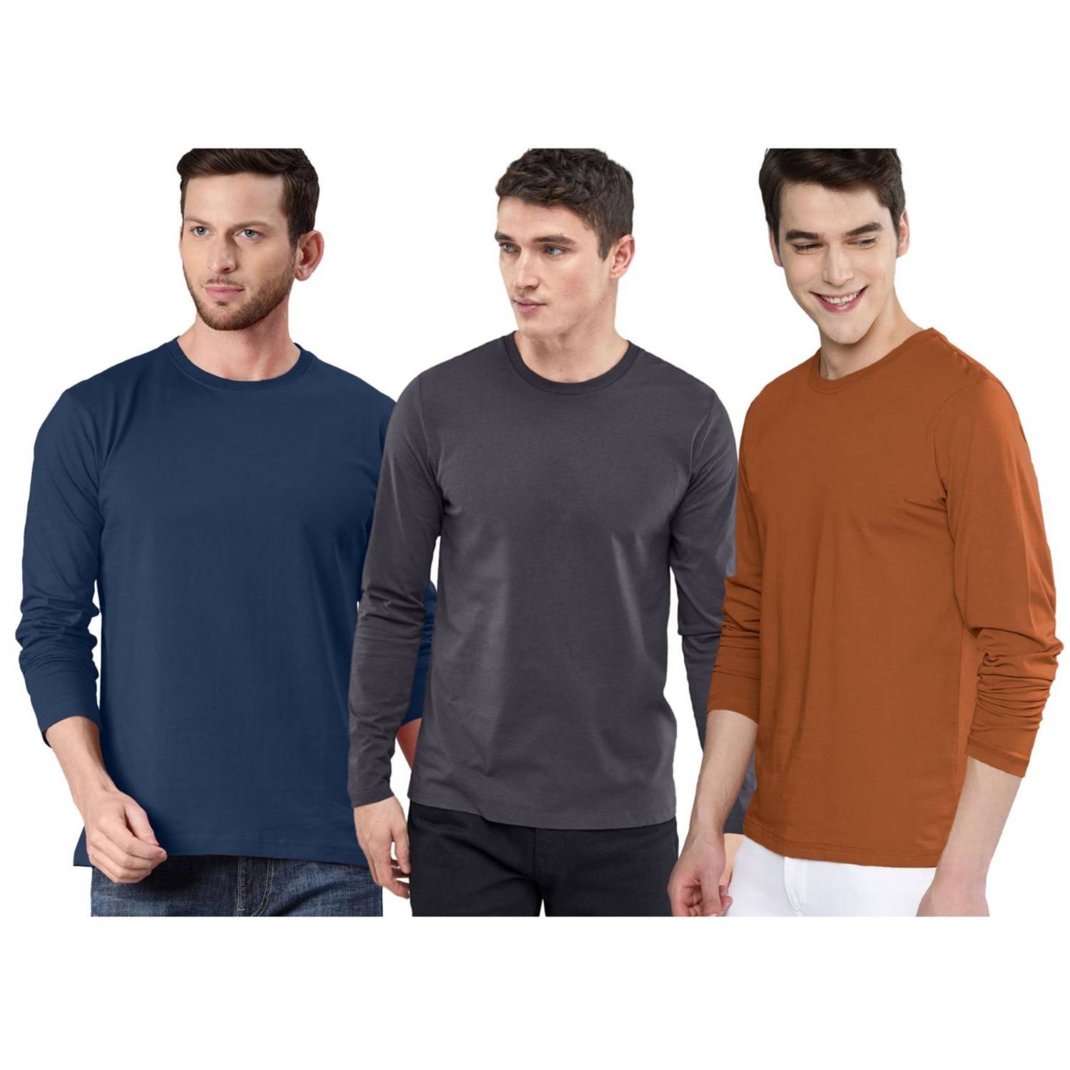 Pack x 3 polos manga corta para hombre. SWISS LORD