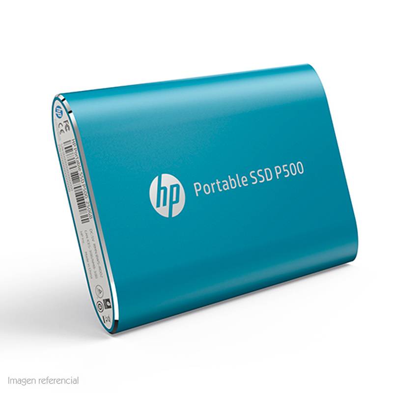 Disco duro externo solido P500 1TB USB 3.1 Gen2 Tipo-C, Azul HP | falabella.com