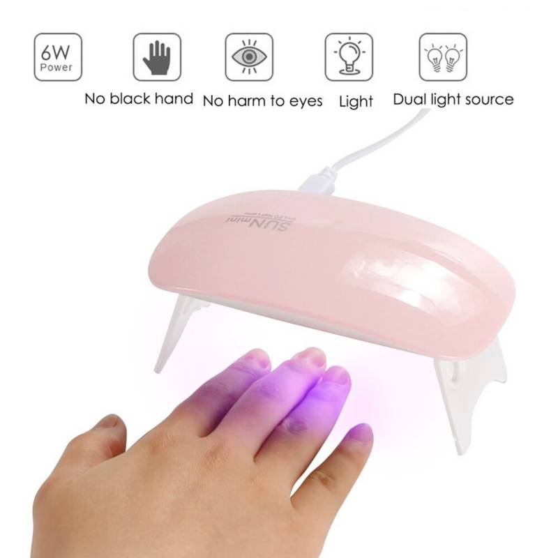 OEM - Mini Lampara UV Led 6w Secador De Uñas