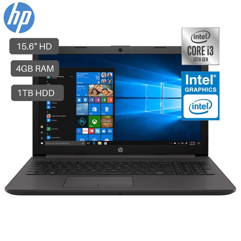 Laptop Hp 250 G8 156 Intel Core I3 1005g1 4gb 1tb Free Dos Hp 3863