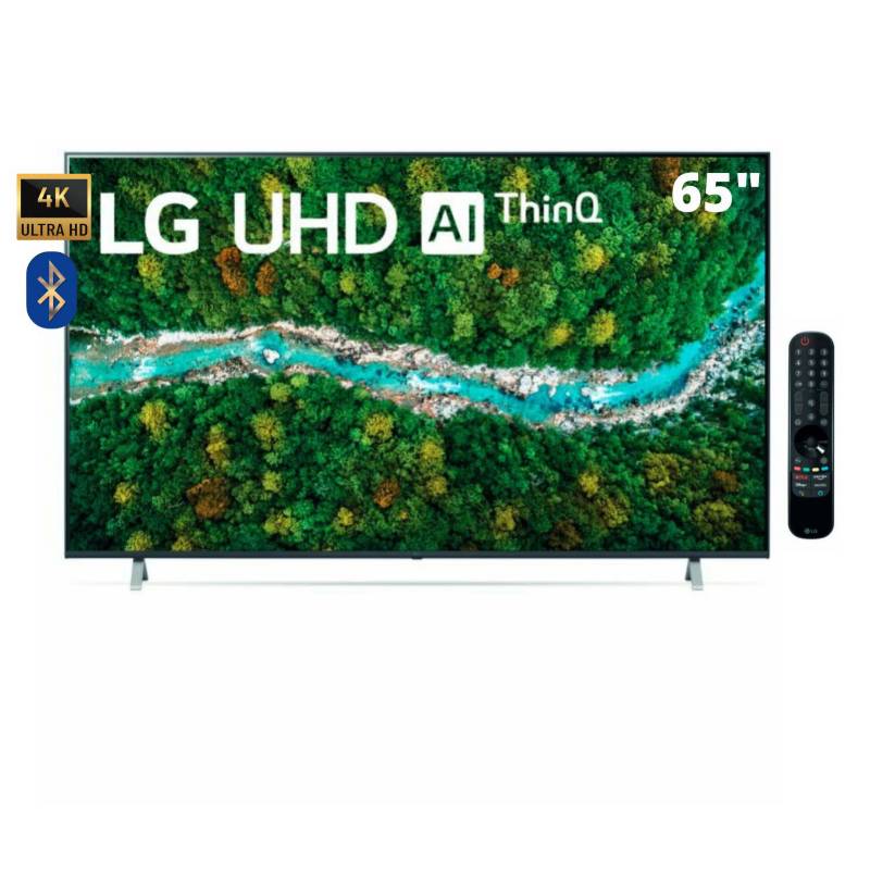 LG - Televisor LG LED Smart TV 65 Ultra HD 4k ThinQ Ai 65UP7750PSB.