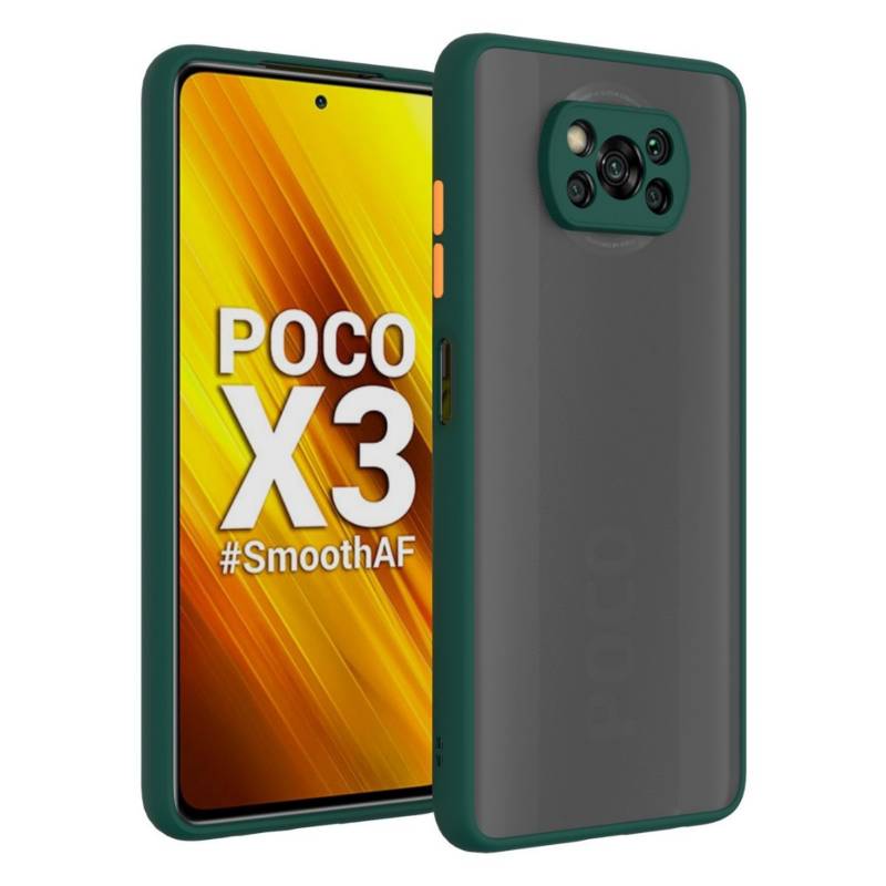 SM - Case Funda Mate Antishock Xiaomi Poco X3 Pro  Nfc - Jade