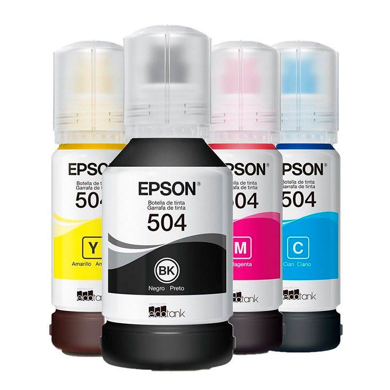 ▷Tinta Epson 504 【 Precio por Pack en Peru 】 Originales