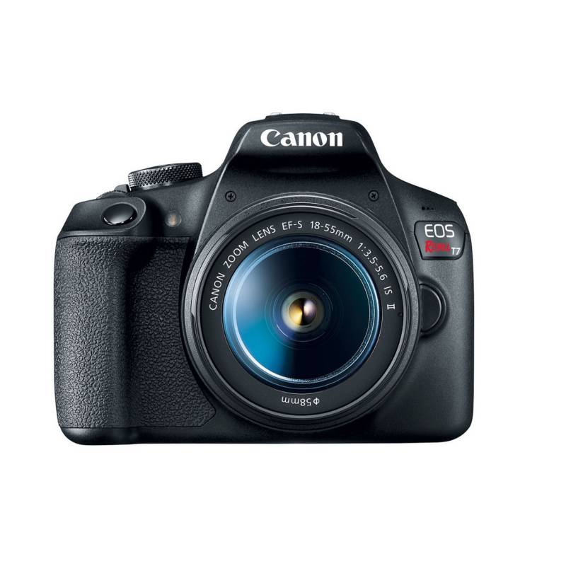 CANON - Canon Cámara Eos T7 Dslr Con Lente De 18-55mm