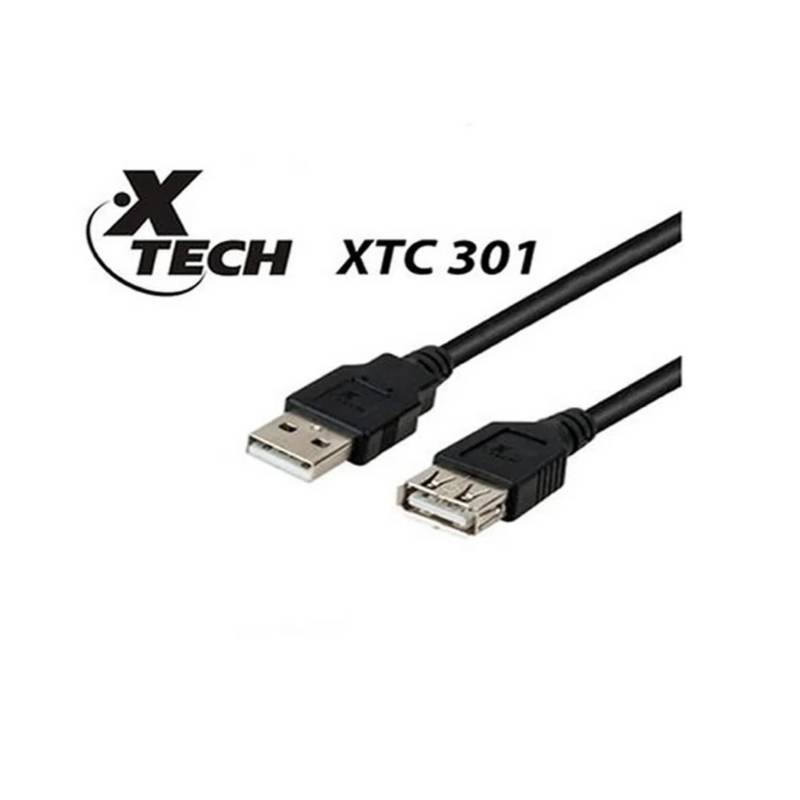 Adaptador de Red XTECH XTC-373 Conector USB 3.0 a RJ-45 5Gbps 18cm