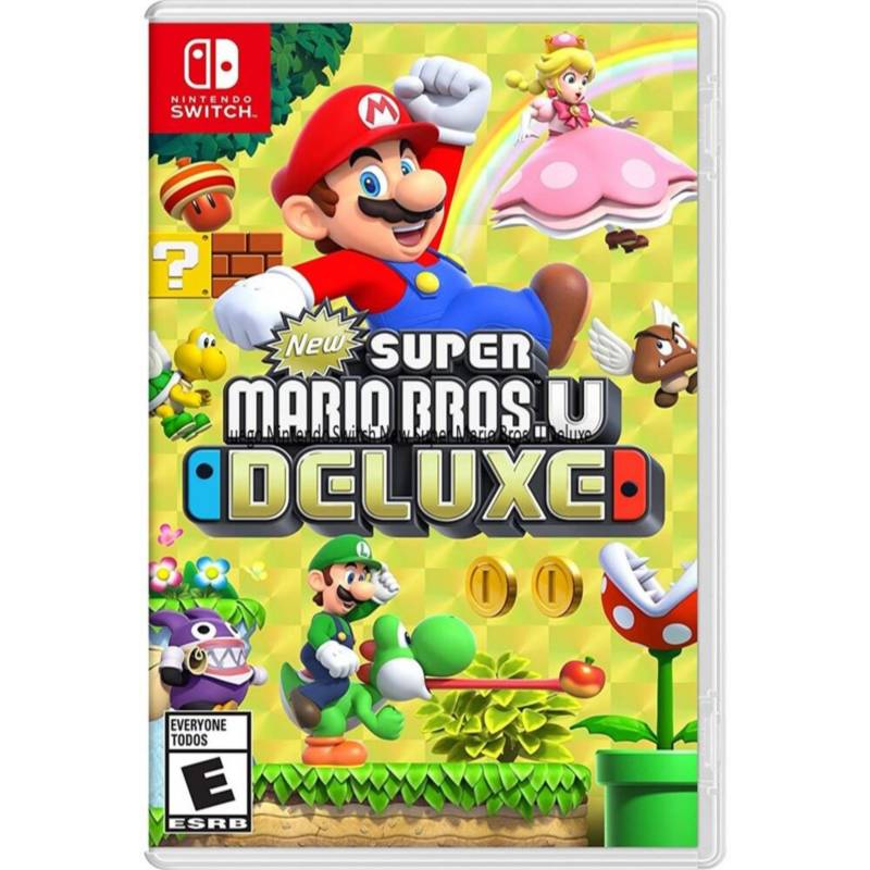 NINTENDO - New Super Mario BrosU Deluxe Juego Nintendo Switch
