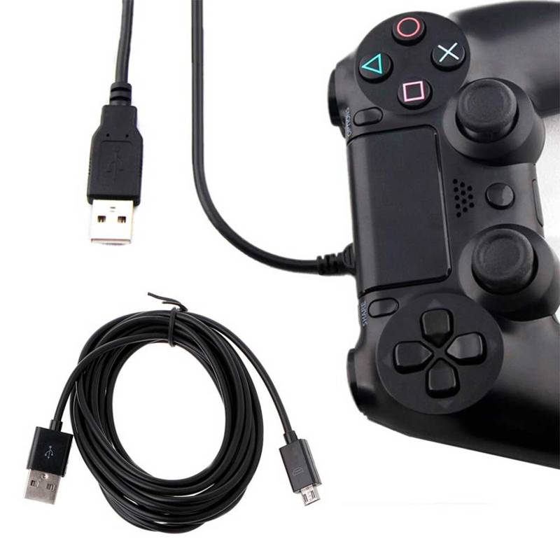 Cable de Carga para Mando PS4 Dualshock 4 Datos VARIOS