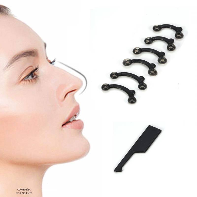 Corrector Nasal de Silicona 3d Perfilador Nasal respingador de nariz  GENERICO