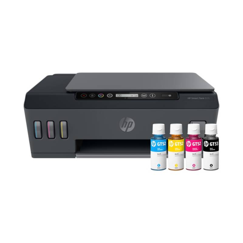 HP - Impresora Multifuncional HP Smart Tank 515 Tinta Color Wifi