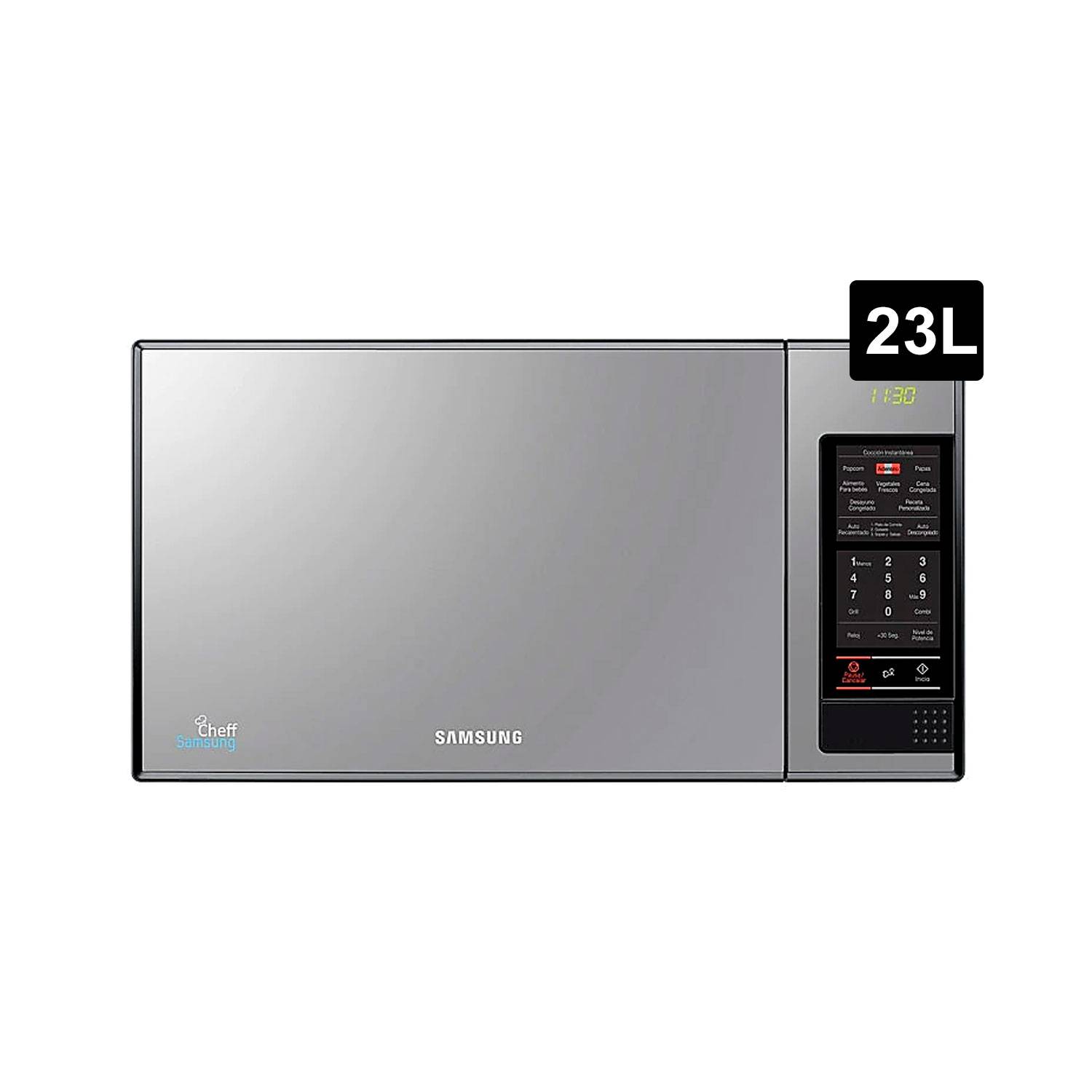 Microondas Samsung 23 L - Gris