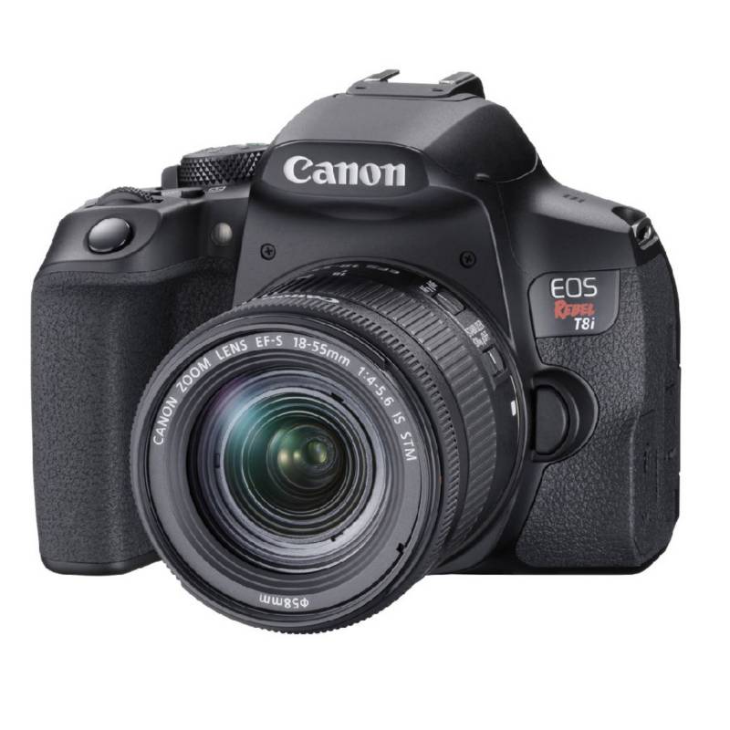 CANON - Canon Cámara EOS T8i DSLR Con Lente De 18-55mm