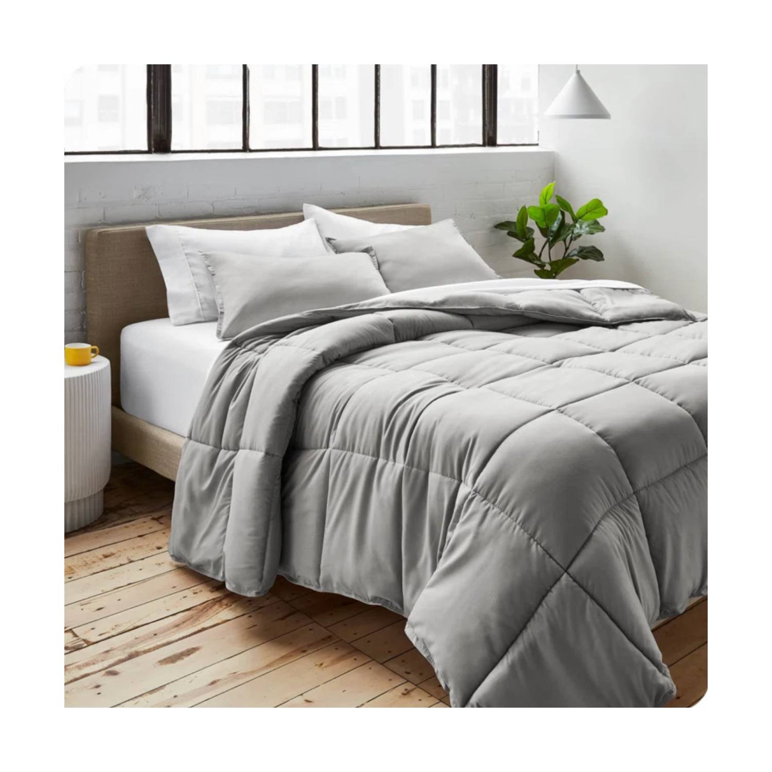 Cubrecama Matelaseado 100% Algodon Prata Queen Con Fundas – Tucumán Textil