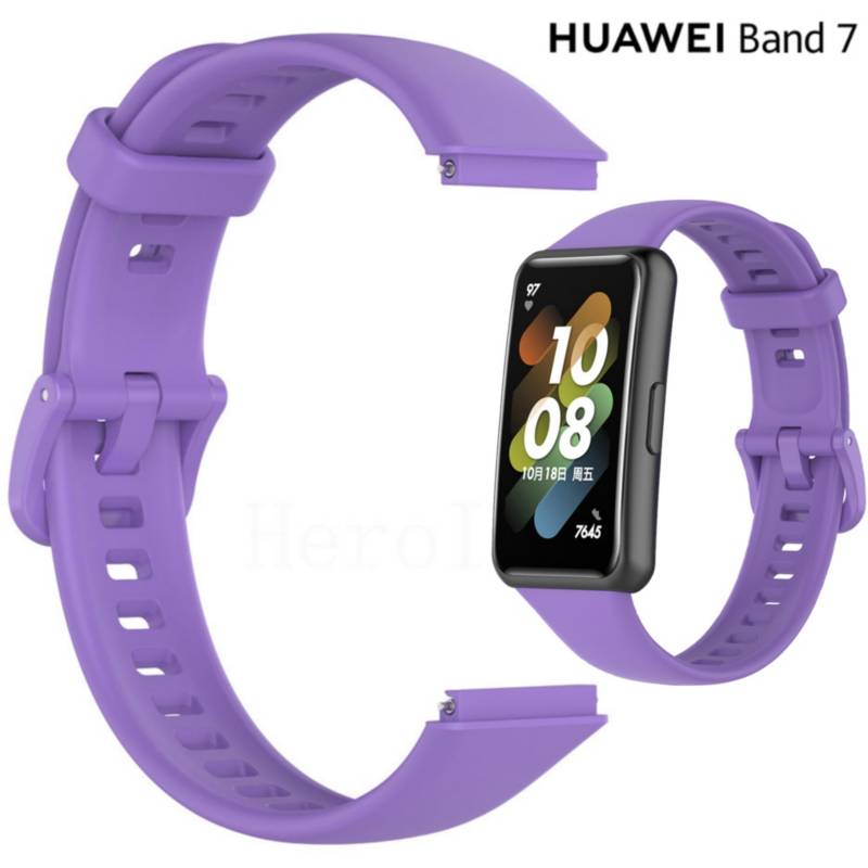 Comprar Correa de silicona para Huawei Band 7, repuesto de correa de reloj  para Honor Band 7, accesorios de reloj