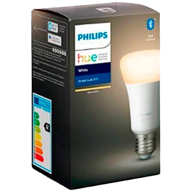 PHILIPS - Foco Inteligente Philips - Hue Luz Calida -E27 9w BT