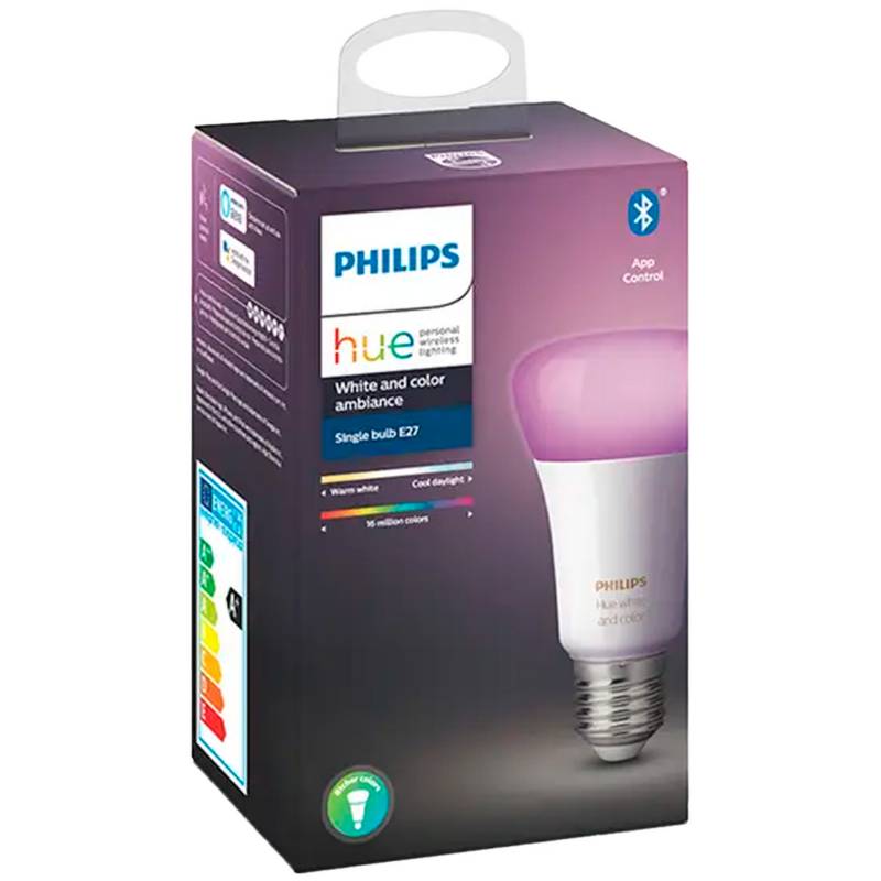 PHILIPS - Foco Inteligente Philips Hue Color E27 BT
