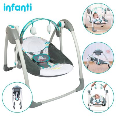 Mecedora para Bebe Automatica Swing Infanti Verde