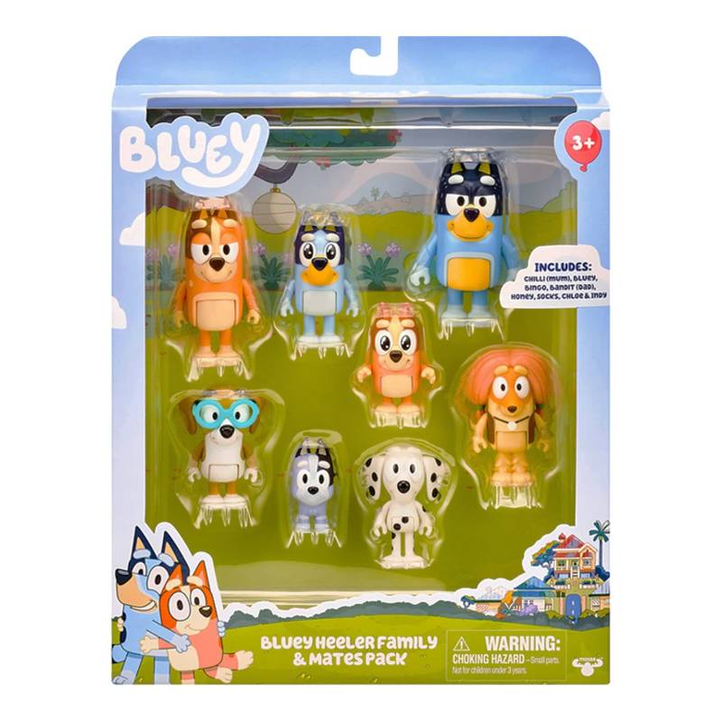 Bluey Pack 2 Figuras Surtido v2.3