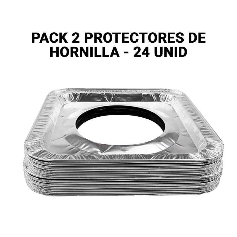 Pack 2 Papel Aluminio Adhesivo Para Protección Superficies 60cmx3m