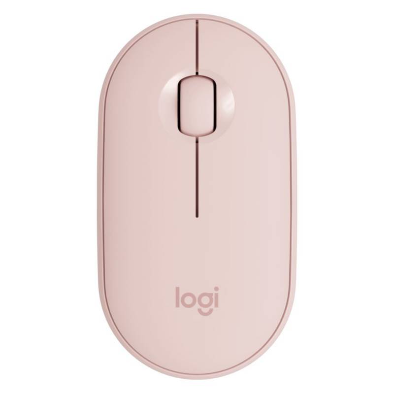 LOGITECH - Mouse Bluetooth Logitech Pebble M350 Rose