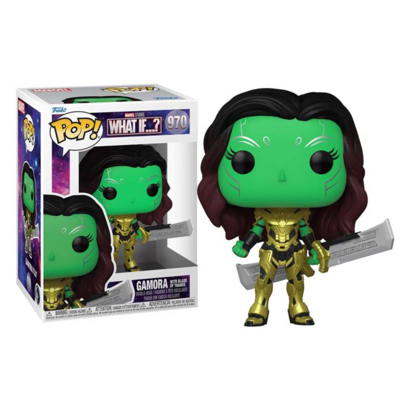 FUNKO - POP Marvel What If - Gamora WITH Blade of Thanos 970