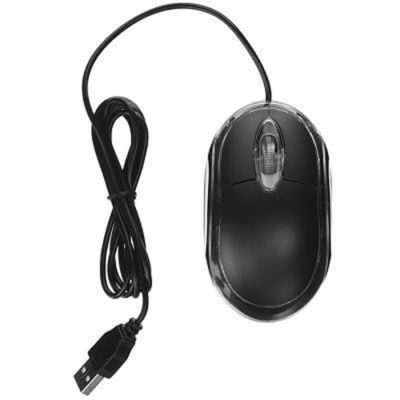 Mouse Alámbrico USB Ratón Óptico Luz PC Laptop Computadora