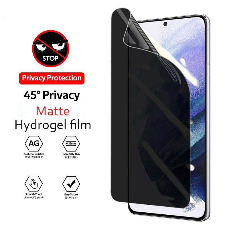 Mica iPhone 11 Pro Max - Hidrogel Anti Espía Protector de Pantalla Lámina  Film. SM